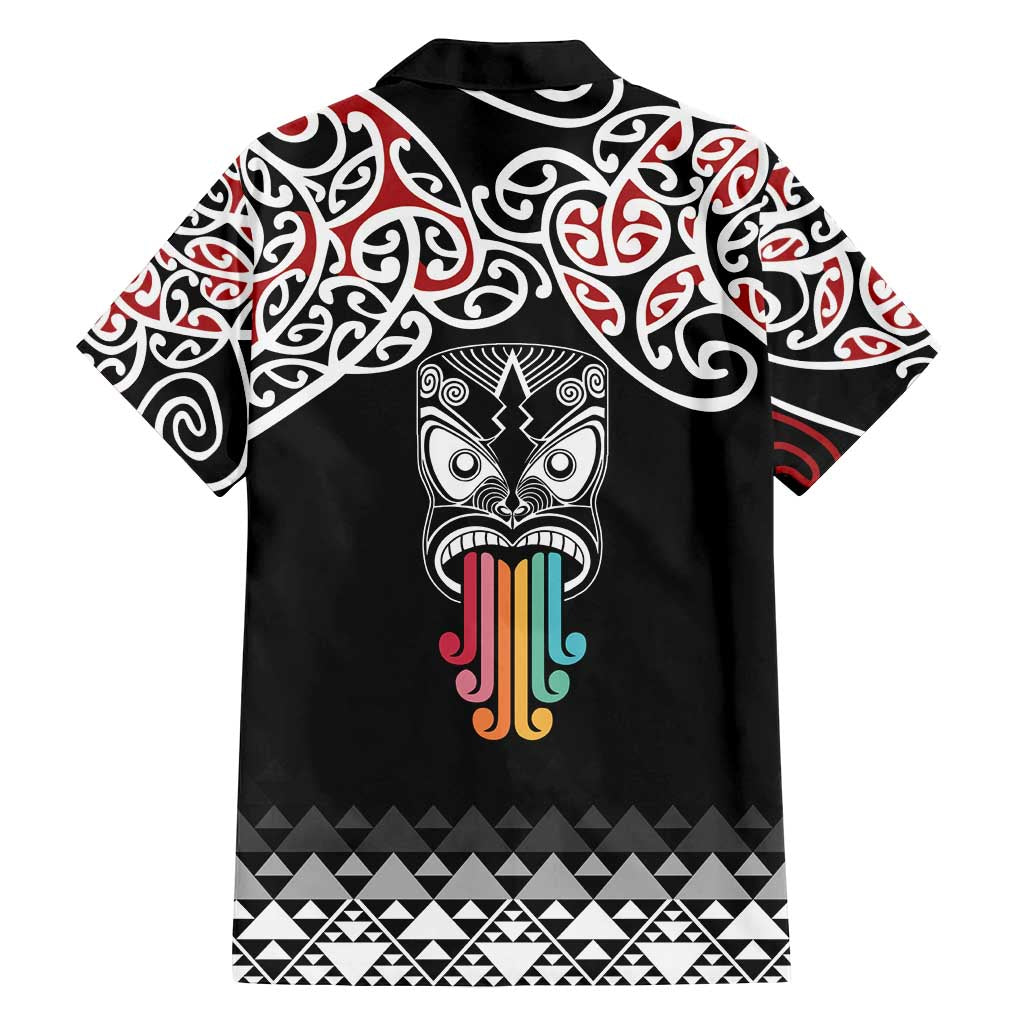 Kia Kaha Te Reo Maori Family Matching Off Shoulder Maxi Dress and Hawaiian Shirt 50 Years Mo Ake Tonu Te Reo - Aussie Hoodie