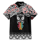 Kia Kaha Te Reo Maori Family Matching Off Shoulder Maxi Dress and Hawaiian Shirt 50 Years Mo Ake Tonu Te Reo - Aussie Hoodie
