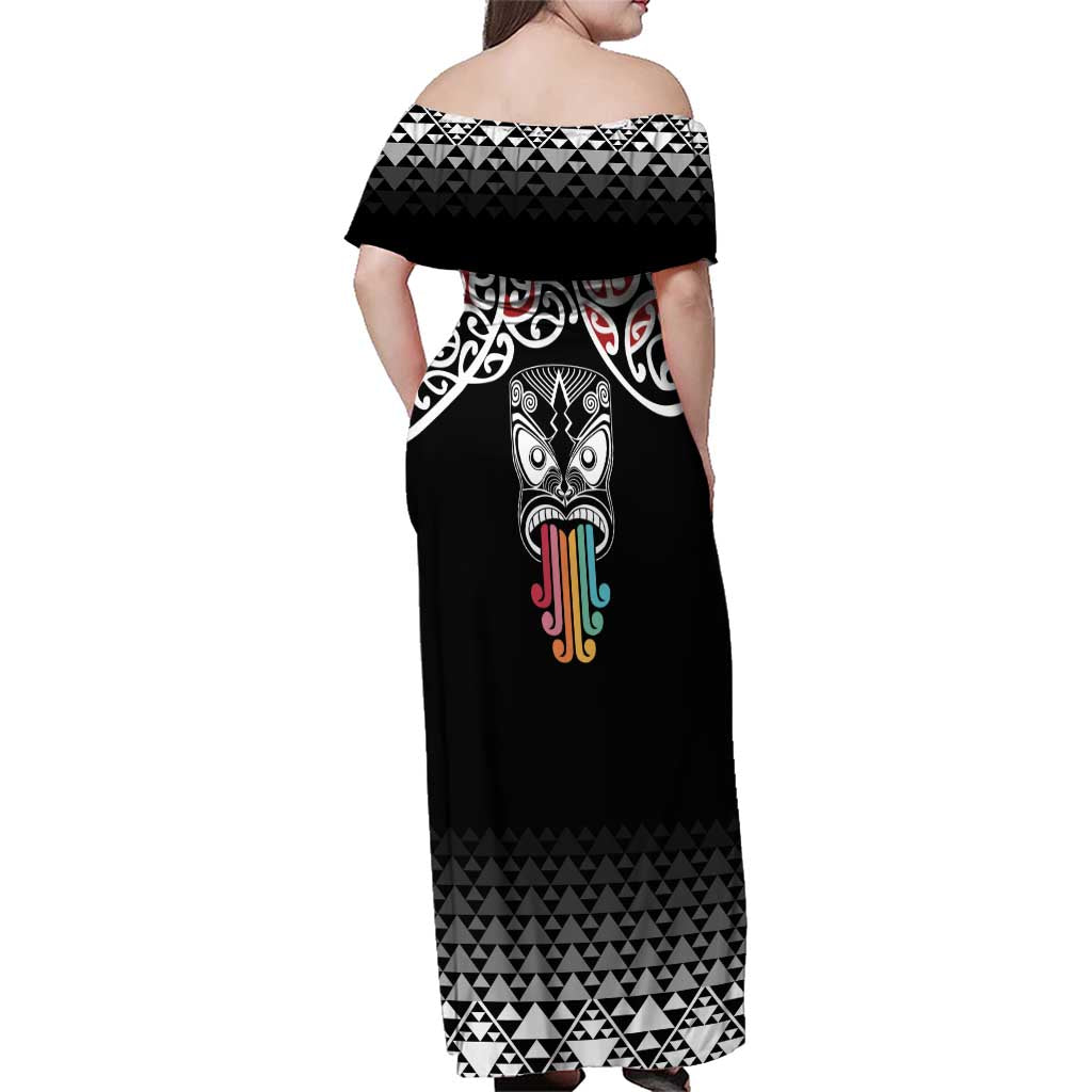 Kia Kaha Te Reo Maori Family Matching Off Shoulder Maxi Dress and Hawaiian Shirt 50 Years Mo Ake Tonu Te Reo - Aussie Hoodie