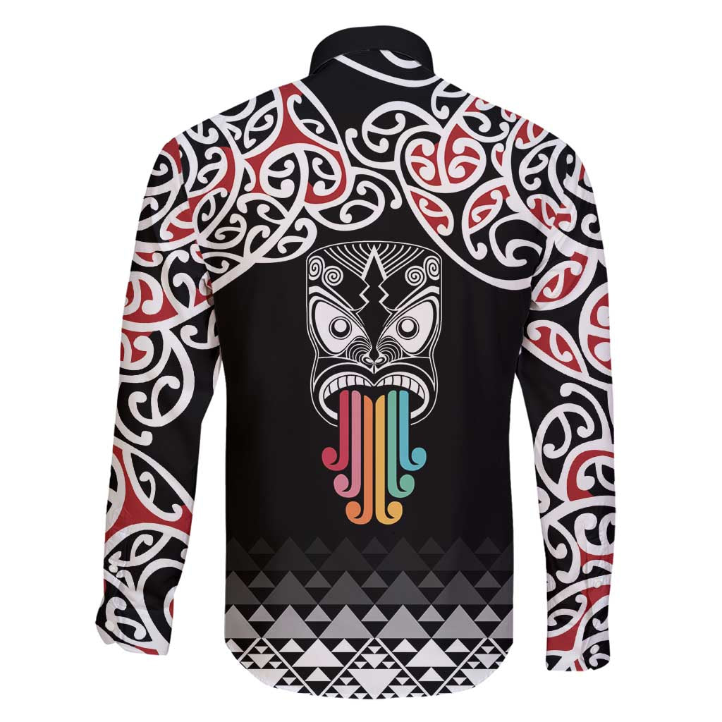 Kia Kaha Te Reo Maori Family Matching Off Shoulder Short Dress and Hawaiian Shirt 50 Years Mo Ake Tonu Te Reo - Aussie Hoodie