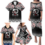 Kia Kaha Te Reo Maori Family Matching Puletasi and Hawaiian Shirt 50 Years Mo Ake Tonu Te Reo - Aussie Hoodie