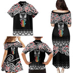 Kia Kaha Te Reo Maori Family Matching Puletasi and Hawaiian Shirt 50 Years Mo Ake Tonu Te Reo - Aussie Hoodie
