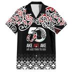 Kia Kaha Te Reo Maori Hawaiian Shirt 50 Years Mo Ake Tonu Te Reo - Aussie Hoodie