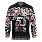 Kia Kaha Te Reo Maori Hockey Jersey 50 Years Mo Ake Tonu Te Reo - Aussie Hoodie