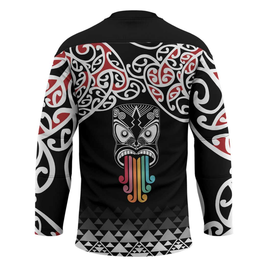 Kia Kaha Te Reo Maori Hockey Jersey 50 Years Mo Ake Tonu Te Reo - Aussie Hoodie