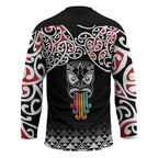 Kia Kaha Te Reo Maori Hockey Jersey 50 Years Mo Ake Tonu Te Reo - Aussie Hoodie