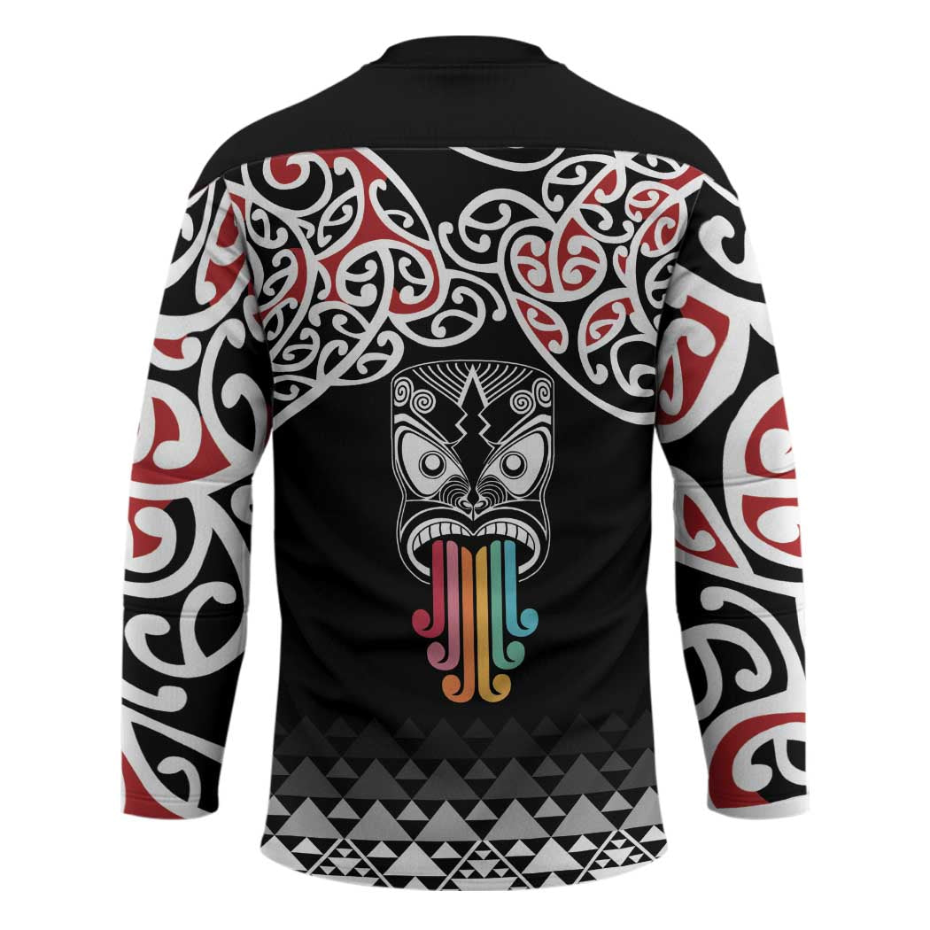 Kia Kaha Te Reo Maori Hockey Jersey 50 Years Mo Ake Tonu Te Reo - Aussie Hoodie