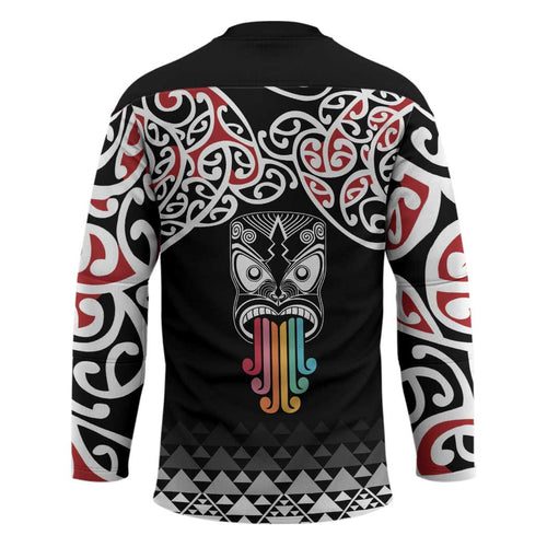 Kia Kaha Te Reo Maori Hockey Jersey 50 Years Mo Ake Tonu Te Reo - Aussie Hoodie