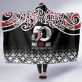 Kia Kaha Te Reo Maori Hooded Blanket 50 Years Mo Ake Tonu Te Reo - Aussie Hoodie