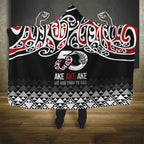 Kia Kaha Te Reo Maori Hooded Blanket 50 Years Mo Ake Tonu Te Reo - Aussie Hoodie