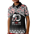 Kia Kaha Te Reo Maori Kid Polo Shirt 50 Years Mo Ake Tonu Te Reo - Aussie Hoodie