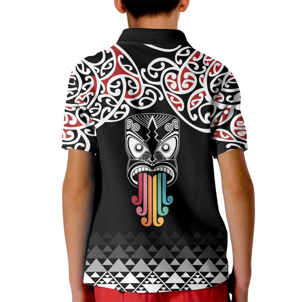 Kia Kaha Te Reo Maori Kid Polo Shirt 50 Years Mo Ake Tonu Te Reo - Aussie Hoodie