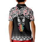 Kia Kaha Te Reo Maori Kid Polo Shirt 50 Years Mo Ake Tonu Te Reo - Aussie Hoodie