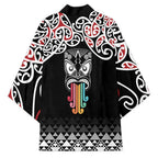 Kia Kaha Te Reo Maori Kimono 50 Years Mo Ake Tonu Te Reo - Aussie Hoodie