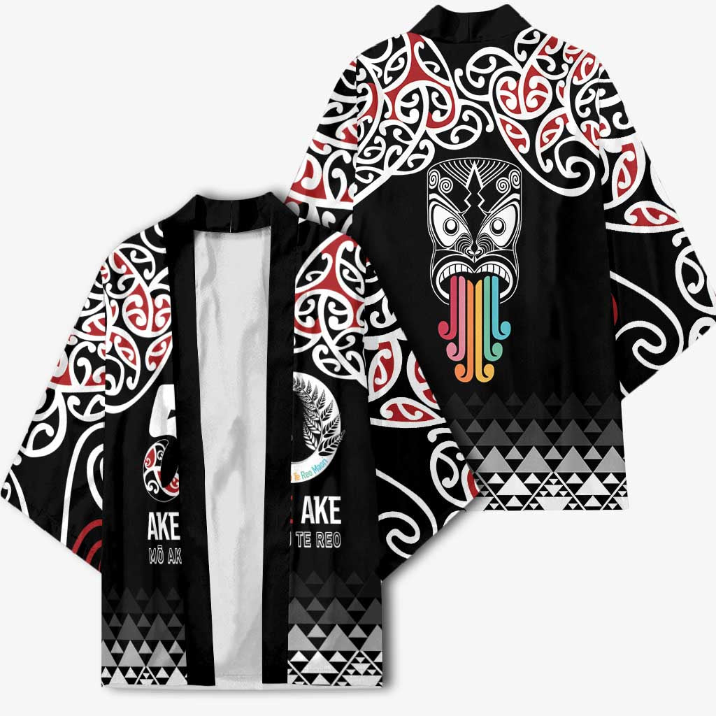 Kia Kaha Te Reo Maori Kimono 50 Years Mo Ake Tonu Te Reo - Aussie Hoodie