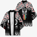 Kia Kaha Te Reo Maori Kimono 50 Years Mo Ake Tonu Te Reo - Aussie Hoodie