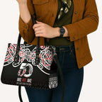 Kia Kaha Te Reo Maori Leather Bag 50 Years Mo Ake Tonu Te Reo - Aussie Hoodie