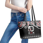 Kia Kaha Te Reo Maori Leather Tote Bag 50 Years Mo Ake Tonu Te Reo - Aussie Hoodie