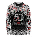 Kia Kaha Te Reo Maori Long Sleeve Shirt 50 Years Mo Ake Tonu Te Reo - Aussie Hoodie
