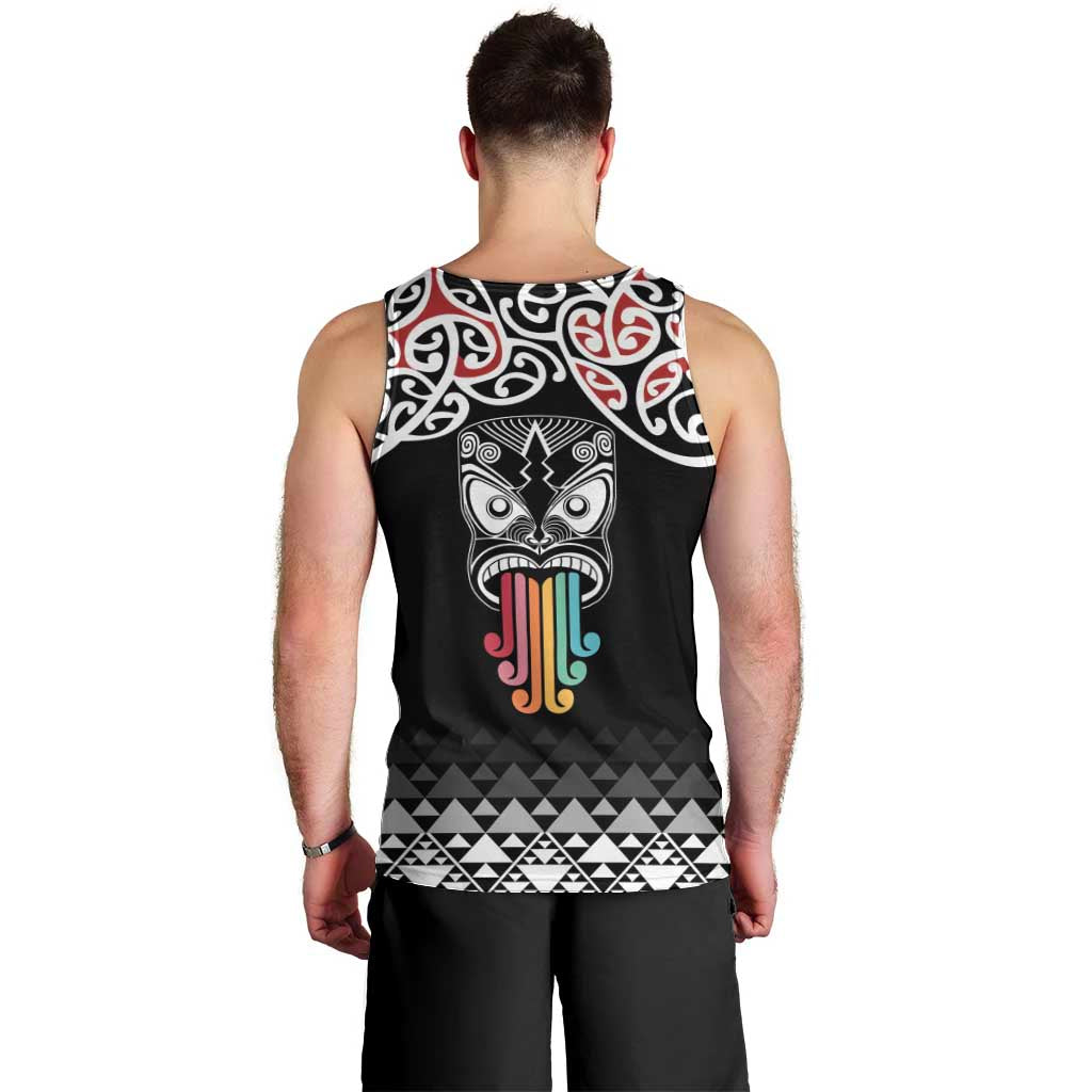 Kia Kaha Te Reo Maori Men Tank Top 50 Years Mo Ake Tonu Te Reo - Aussie Hoodie