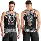 Kia Kaha Te Reo Maori Men Tank Top 50 Years Mo Ake Tonu Te Reo - Aussie Hoodie