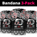 Kia Kaha Te Reo Maori Neck Gaiter 50 Years Mo Ake Tonu Te Reo - Aussie Hoodie