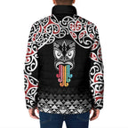 Kia Kaha Te Reo Maori Padded Jacket 50 Years Mo Ake Tonu Te Reo - Aussie Hoodie