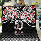 Kia Kaha Te Reo Maori Quilt 50 Years Mo Ake Tonu Te Reo - Aussie Hoodie