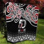 Kia Kaha Te Reo Maori Quilt 50 Years Mo Ake Tonu Te Reo - Aussie Hoodie