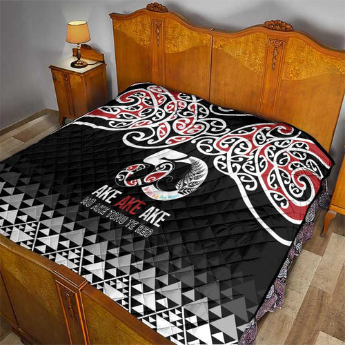 Kia Kaha Te Reo Maori Quilt 50 Years Mo Ake Tonu Te Reo - Aussie Hoodie
