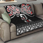 Kia Kaha Te Reo Maori Quilt 50 Years Mo Ake Tonu Te Reo - Aussie Hoodie