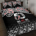 Kia Kaha Te Reo Maori Quilt Bed Set 50 Years Mo Ake Tonu Te Reo - Aussie Hoodie