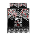 Kia Kaha Te Reo Maori Quilt Bed Set 50 Years Mo Ake Tonu Te Reo - Aussie Hoodie