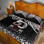 Kia Kaha Te Reo Maori Quilt Bed Set 50 Years Mo Ake Tonu Te Reo - Aussie Hoodie