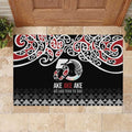 Kia Kaha Te Reo Maori Rubber Doormat 50 Years Mo Ake Tonu Te Reo - Aussie Hoodie