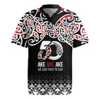Kia Kaha Te Reo Maori Rugby Jersey 50 Years Mo Ake Tonu Te Reo - Aussie Hoodie