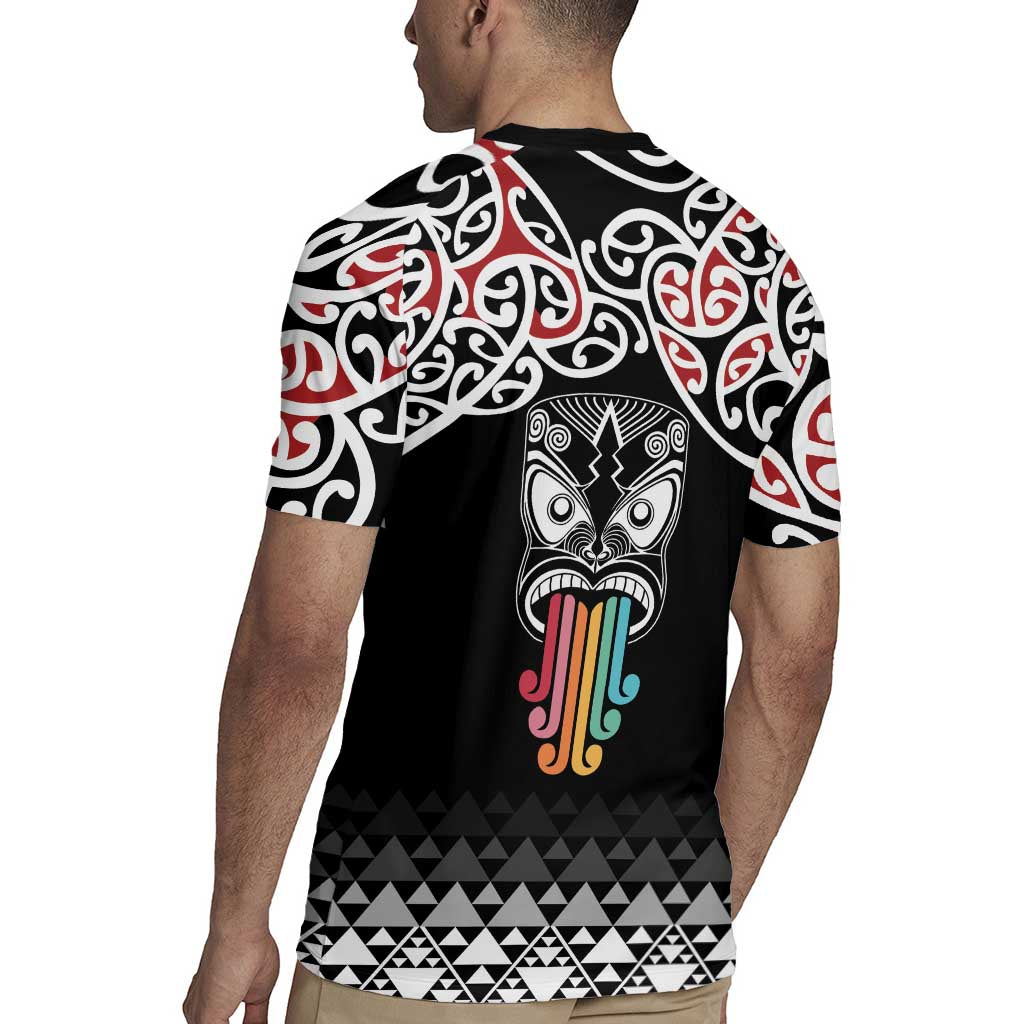 Kia Kaha Te Reo Maori Rugby Jersey 50 Years Mo Ake Tonu Te Reo - Aussie Hoodie