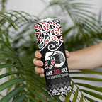Kia Kaha Te Reo Maori Skinny Tumbler 50 Years Mo Ake Tonu Te Reo - Aussie Hoodie