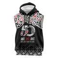 Kia Kaha Te Reo Maori Sleeveless Hoodie 50 Years Mo Ake Tonu Te Reo - Aussie Hoodie