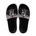 Kia Kaha Te Reo Maori Slide Sandals 50 Years Mo Ake Tonu Te Reo - Aussie Hoodie