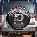 Kia Kaha Te Reo Maori Spare Tire Cover 50 Years Mo Ake Tonu Te Reo - Aussie Hoodie