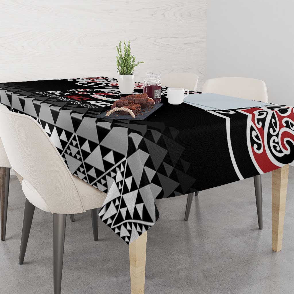 Kia Kaha Te Reo Maori Tablecloth 50 Years Mo Ake Tonu Te Reo - Aussie Hoodie