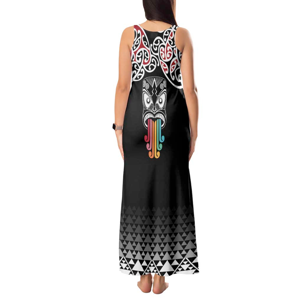 Kia Kaha Te Reo Maori Tank Maxi Dress 50 Years Mo Ake Tonu Te Reo - Aussie Hoodie