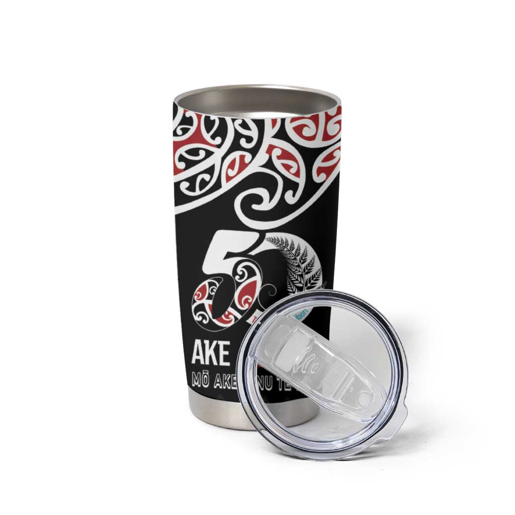 Kia Kaha Te Reo Maori Tumbler Cup 50 Years Mo Ake Tonu Te Reo - Aussie Hoodie