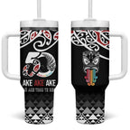 Kia Kaha Te Reo Maori Tumbler With Handle 50 Years Mo Ake Tonu Te Reo - Aussie Hoodie