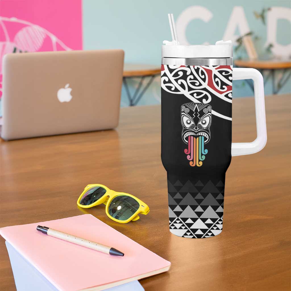 Kia Kaha Te Reo Maori Tumbler With Handle 50 Years Mo Ake Tonu Te Reo - Aussie Hoodie