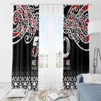 Kia Kaha Te Reo Maori Window Curtain 50 Years Mo Ake Tonu Te Reo - Aussie Hoodie