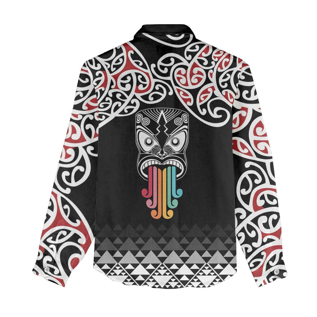 Kia Kaha Te Reo Maori Women Casual Shirt 50 Years Mo Ake Tonu Te Reo - Aussie Hoodie
