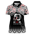 Kia Kaha Te Reo Maori Women Polo Shirt 50 Years Mo Ake Tonu Te Reo - Aussie Hoodie