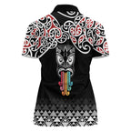 Kia Kaha Te Reo Maori Women Polo Shirt 50 Years Mo Ake Tonu Te Reo - Aussie Hoodie